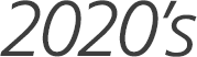2020`s